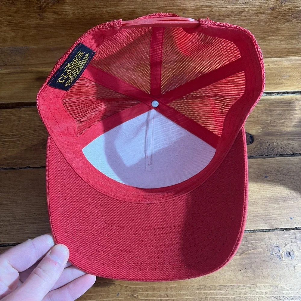 Yupoong Ralliart Trucker Hat Mens OSFA Red Mitsubishi‎ Racing Snapback Cap